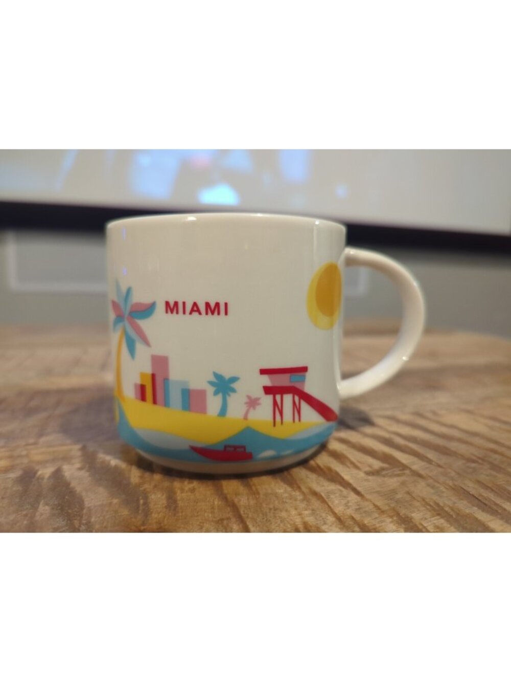 Starbucks MIAMI Florida You Are Here Collection 2015 Coffee Mug Cup 14oz